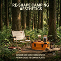 BORY Hard Shell Aluminum Transport Case | Reinforced Gear Box for Camping & Outdoor Storage